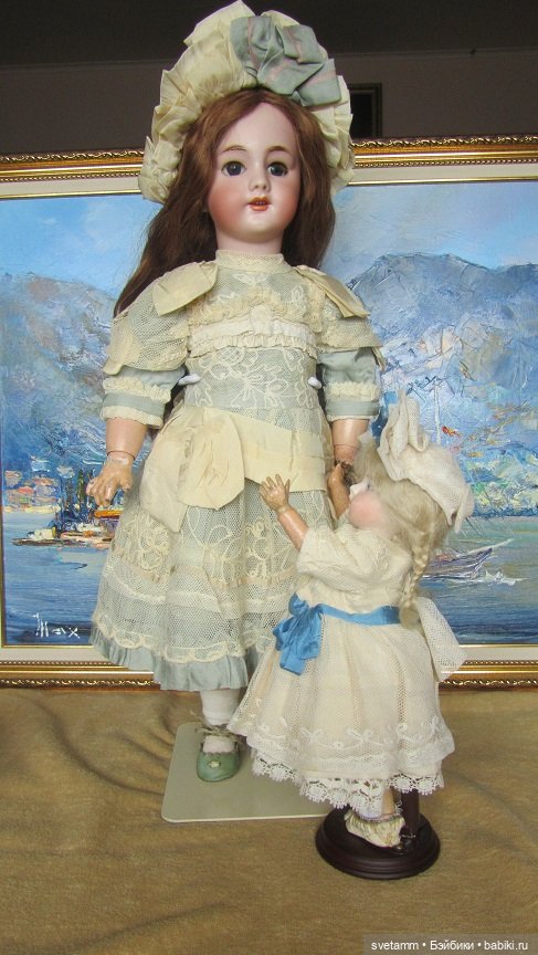 Платье для антикварной куклы (фото 5)