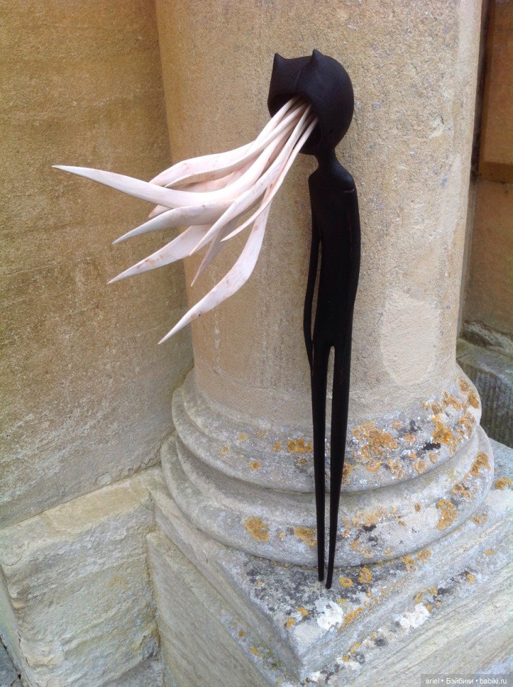 Загадочные деревянные скульптуры от Tach Pollard (фото 6)