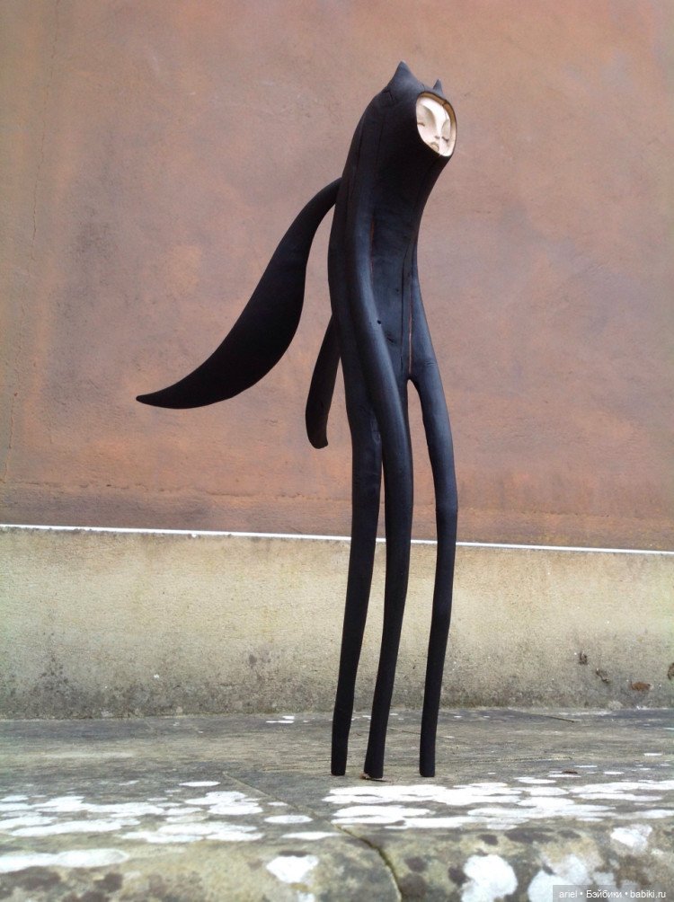 Загадочные деревянные скульптуры от Tach Pollard (фото 8)