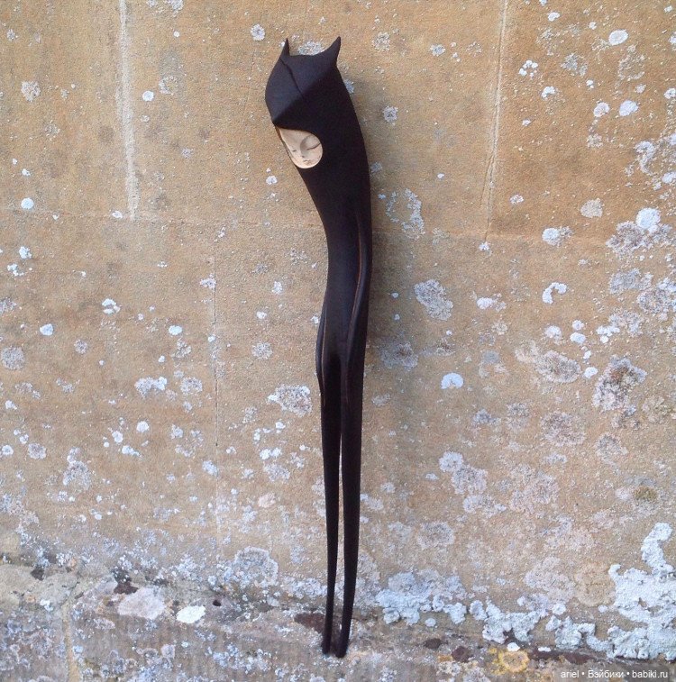 Загадочные деревянные скульптуры от Tach Pollard (фото 4)