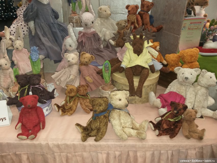 Выставка кукол и мишек Тедди на Тишинке. Апрель 2022