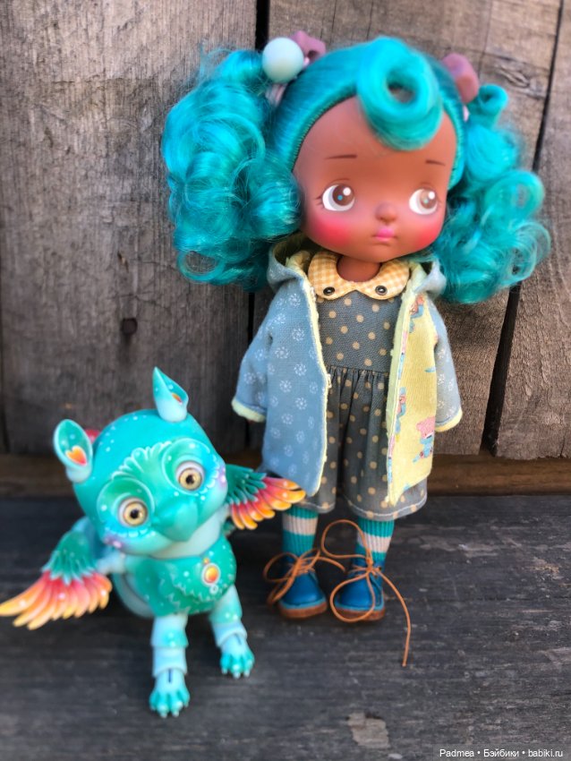 Бирюзовая весна… — Авторские работы в частных коллекциях: домашние фото кукол и игрушек