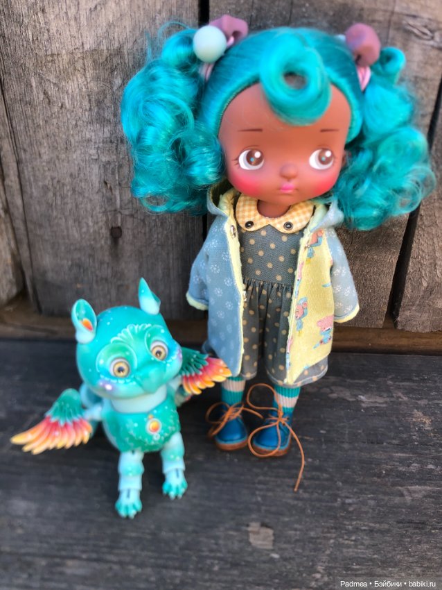 Бирюзовая весна… — Авторские работы в частных коллекциях: домашние фото кукол и игрушек