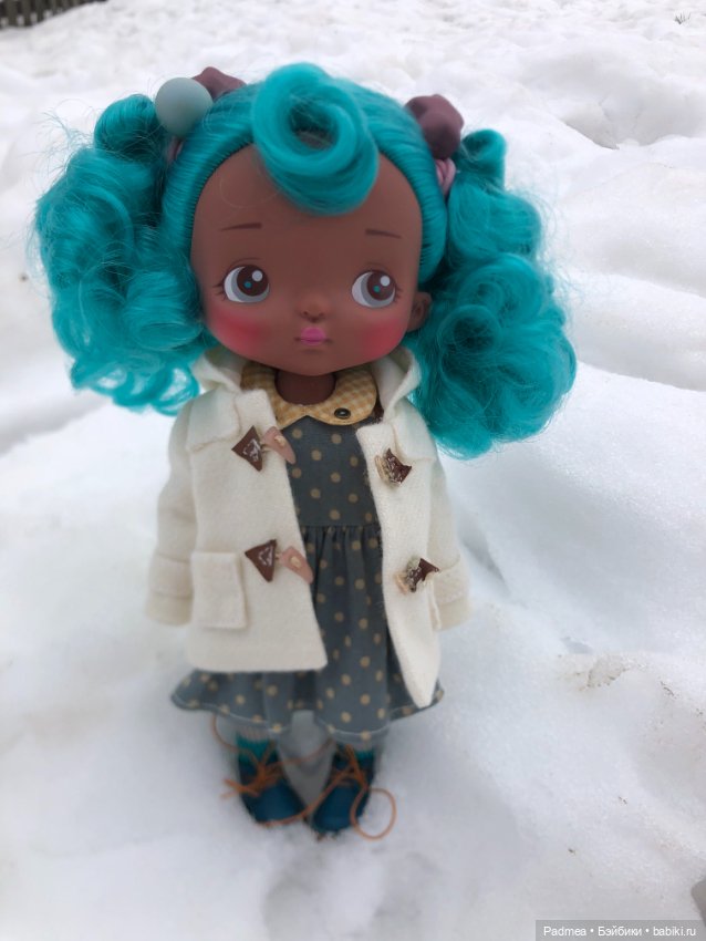 Бирюзовая весна… — Авторские работы в частных коллекциях: домашние фото кукол и игрушек (фото 3)