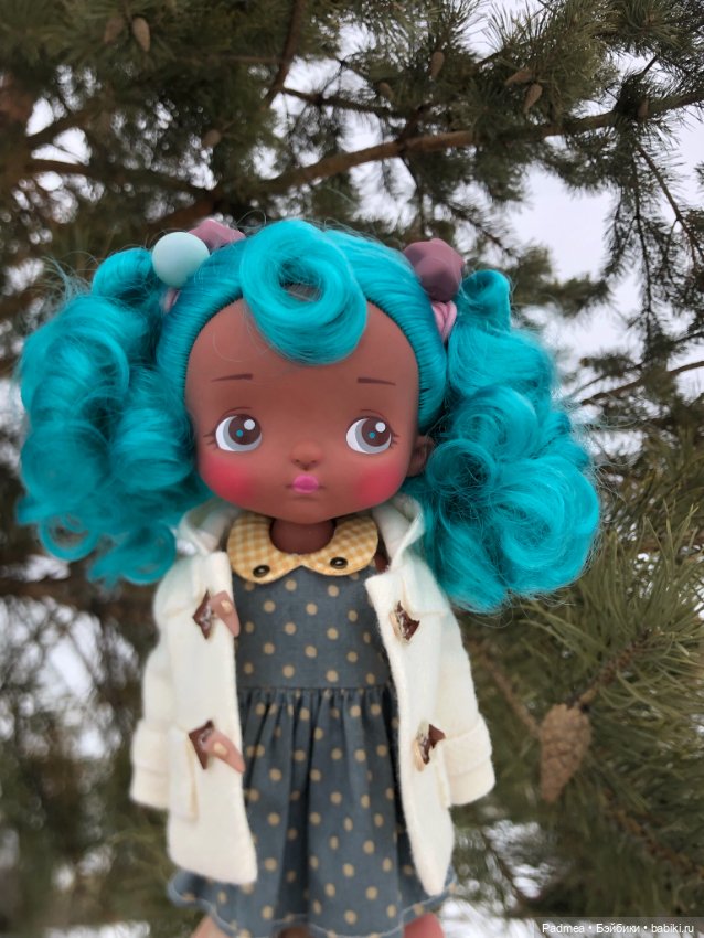 Бирюзовая весна… — Авторские работы в частных коллекциях: домашние фото кукол и игрушек (фото 4)