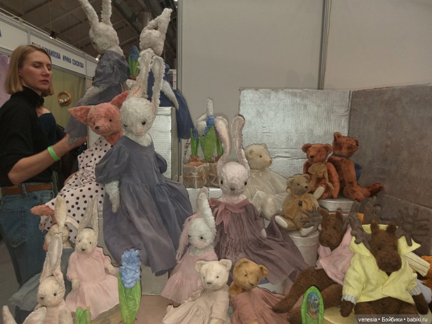 Выставка кукол и мишек Тедди на Тишинке. Апрель 2022