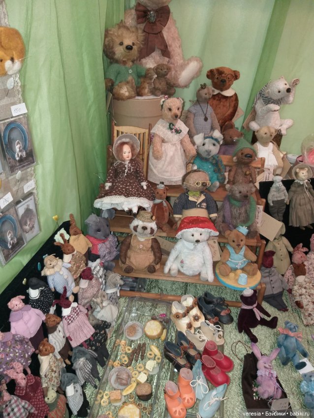 Выставка кукол и мишек Тедди на Тишинке. Апрель 2022