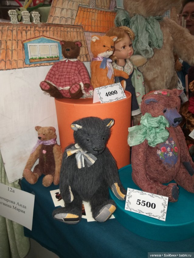 Выставка кукол и мишек Тедди на Тишинке. Апрель 2022