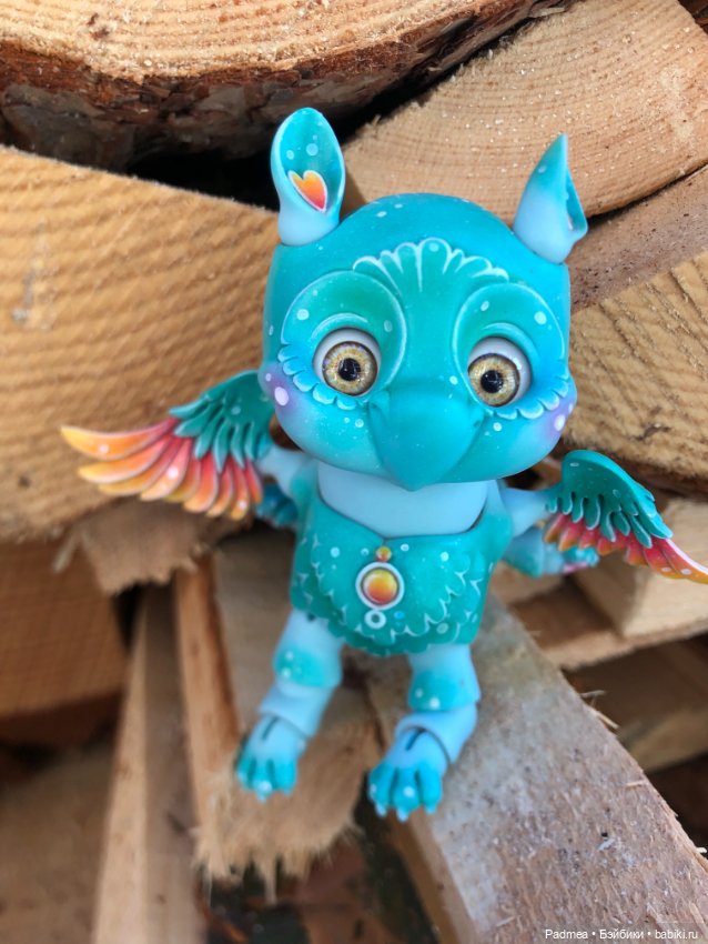 Бирюзовая весна… — Авторские работы в частных коллекциях: домашние фото кукол и игрушек