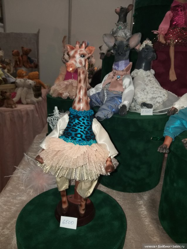 Выставка кукол и мишек Тедди на Тишинке. Апрель 2022