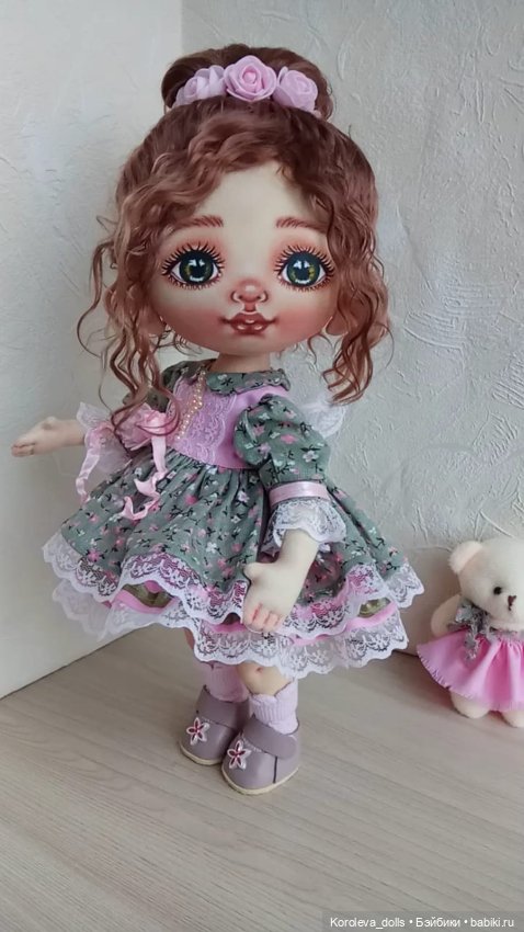 Обе любимы — Авторские текстильные куклы: Вальдорфские (фото 6)