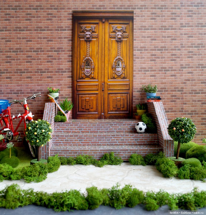 "Проходная" инсталляция — Румбоксы и кукольные интерьеры: фото