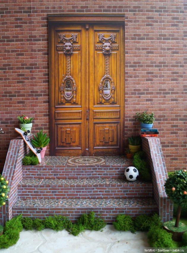 "Проходная" инсталляция — Румбоксы и кукольные интерьеры: фото (фото 2)