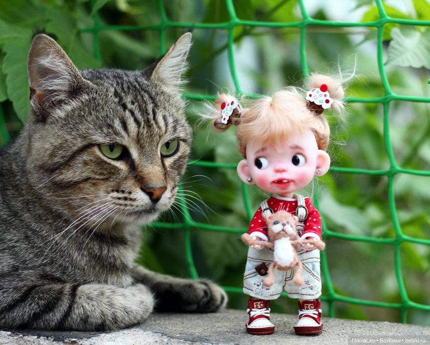 Поделись улыбкою своей — Лепка авторских кукол: полимерная глина (фото 6)