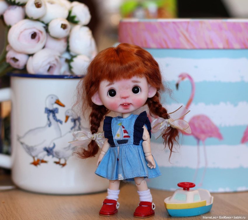 Поделись улыбкою своей — Лепка авторских кукол: полимерная глина (фото 4)