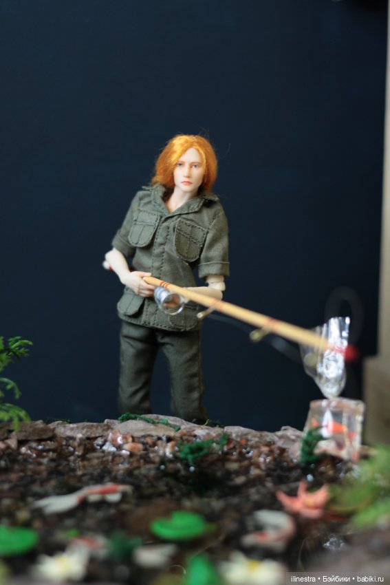 Дэн на рыбалке — Домашние фото авторских кукол: личные коллекции