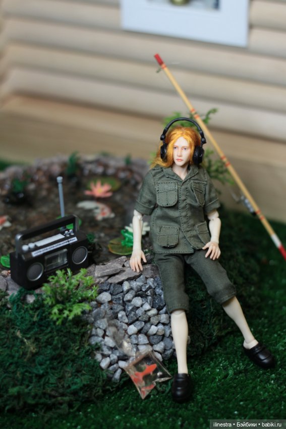 Дэн на рыбалке — Домашние фото авторских кукол: личные коллекции (фото 8)