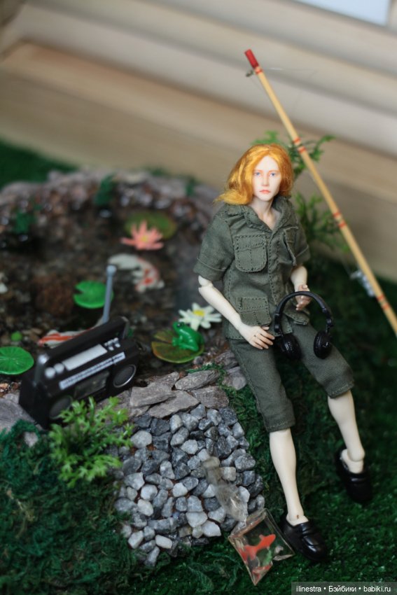 Дэн на рыбалке — Домашние фото авторских кукол: личные коллекции (фото 7)
