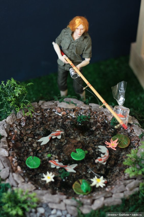 Дэн на рыбалке — Домашние фото авторских кукол: личные коллекции (фото 2)