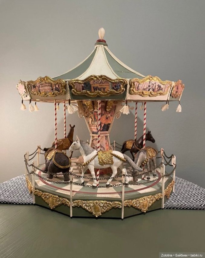 Моя чудесная карусель — Авторские игрушки из разных материалов: синельная проволока (фото 7)