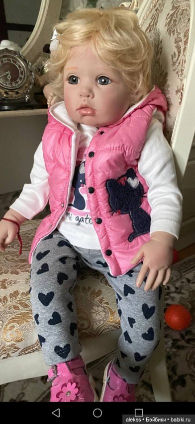 Малышка в голубом наряде от Хильдегард Гюнцель (baby bleu hildegard gunzel) (фото 4)