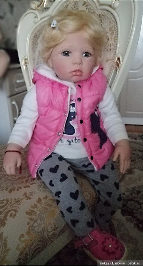 Малышка в голубом наряде от Хильдегард Гюнцель (baby bleu hildegard gunzel) (фото 3)