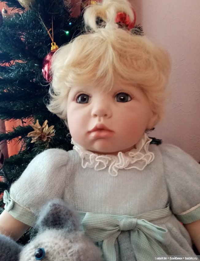 Малышка в голубом наряде от Хильдегард Гюнцель (baby bleu hildegard gunzel) (фото 7)