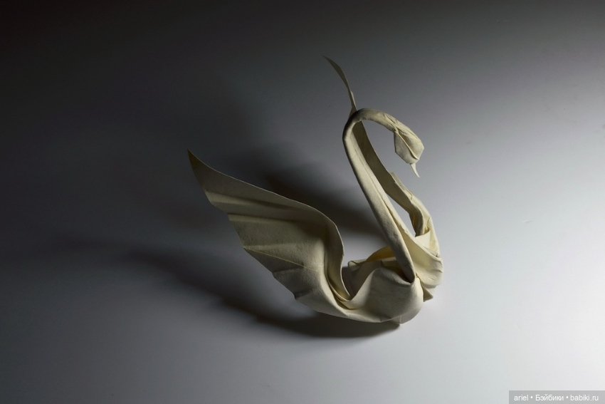 Хоанг Тянь Кьет (Hoang Tien Quyet): очаровательные оригами в технике влажного складывания (фото 8)