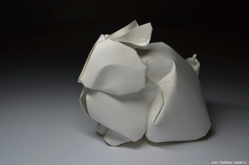 Хоанг Тянь Кьет (Hoang Tien Quyet): очаровательные оригами в технике влажного складывания (фото 9)