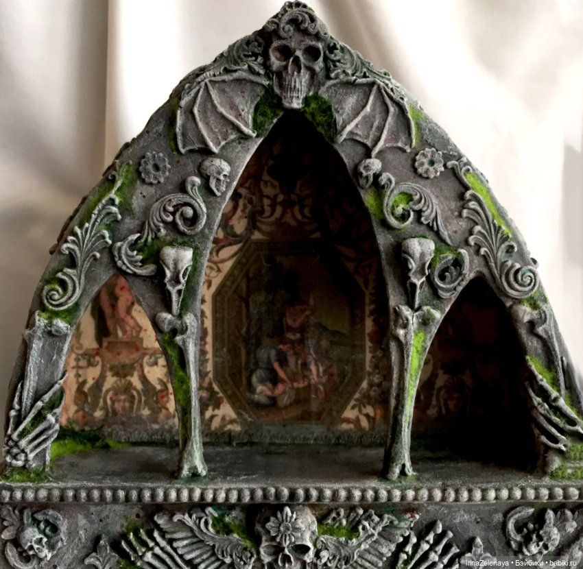 Миниатюра «Темный собор» - работа на любителя Готики. Dark Art