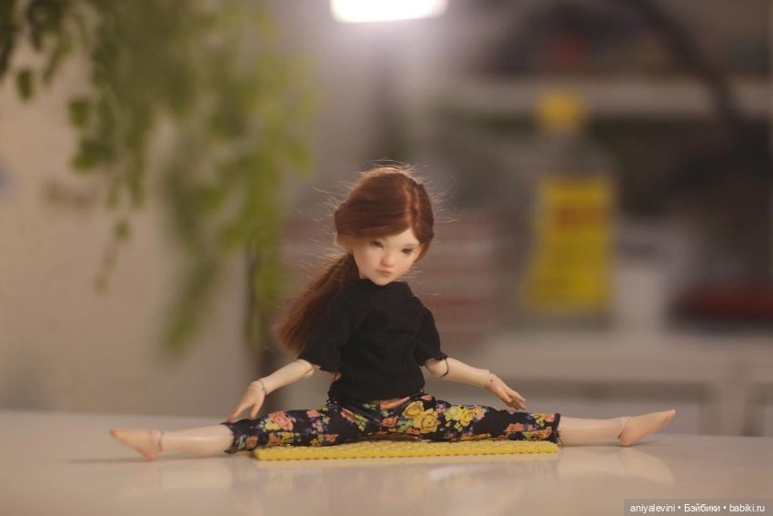 Йога с Софи — Фотоистории с куклами BJD (БЖД): сериалы