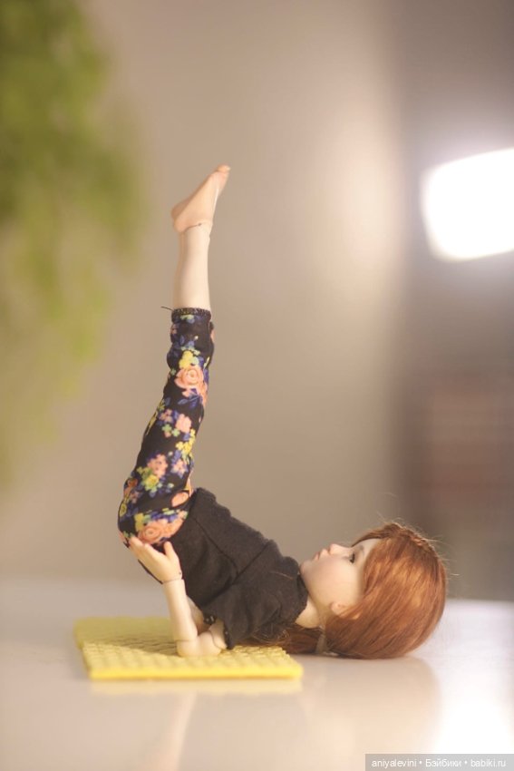 Йога с Софи — Фотоистории с куклами BJD (БЖД): сериалы (фото 6)