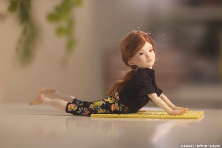Йога с Софи — Фотоистории с куклами BJD (БЖД): сериалы (фото 5)