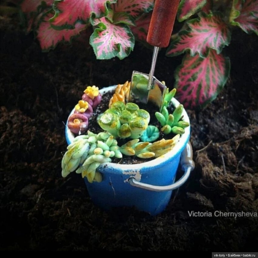 Любителям миниатюры и... суккулентам... Посвящается (фото 7)