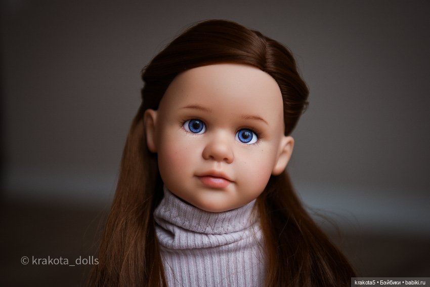 Новая Фрида — ООАК и кастом кукол Gotz (Готц): перерисовка