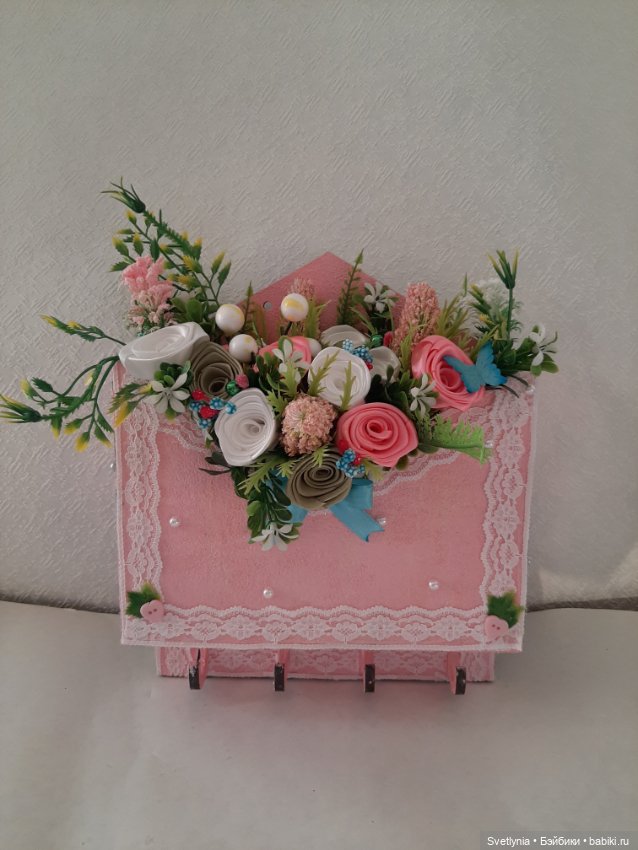 Ключница — Авторские игрушки из разных материалов: синельная проволока (фото 2)