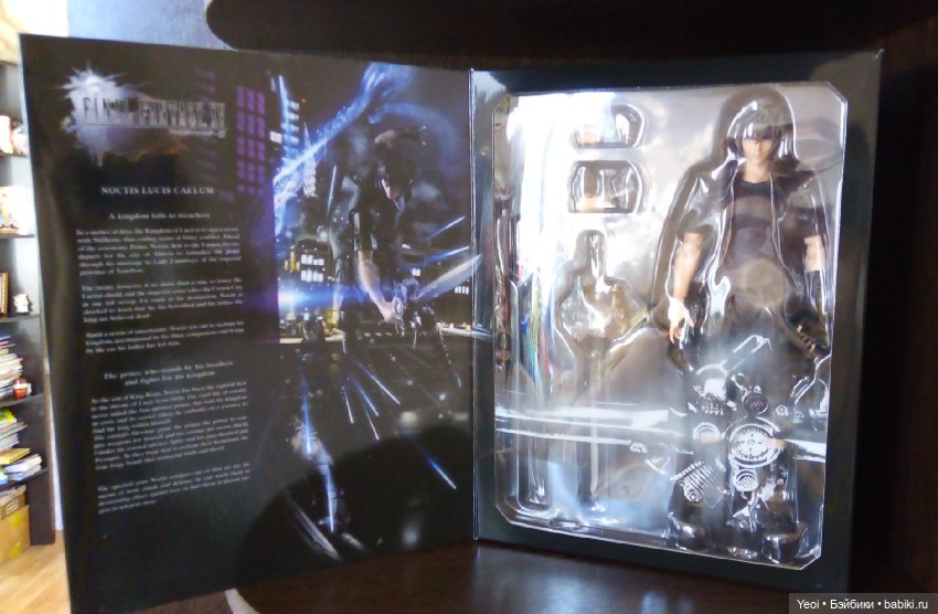 Фигурка Ноктиса Кэлума из Последней Фантазии (Finаl Fаntаsy) 15 - Play Arts Kai (Square Enix) (фото 3)