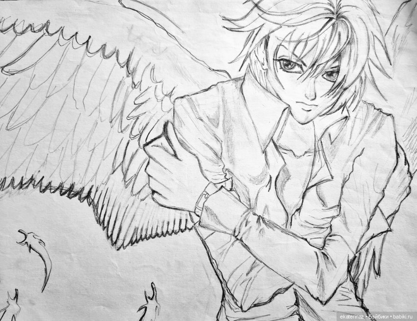 Рисунки аниме — Рисование и арт: скетчи