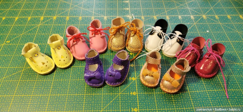 Первая обувь ручной работы для Паола Рейна от личного Мастера Татьяны Кукольная радуга (фото 2)