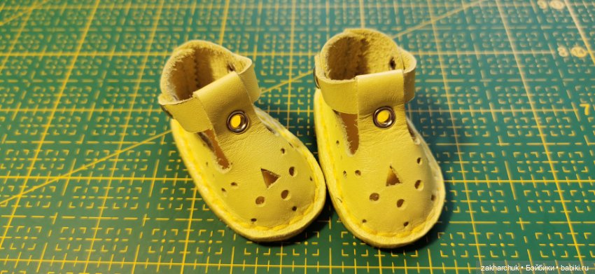 Первая обувь ручной работы для Паола Рейна от личного Мастера Татьяны Кукольная радуга (фото 5)