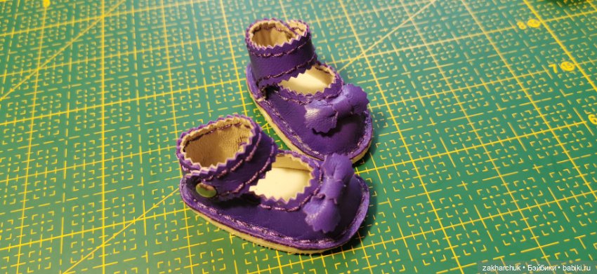 Первая обувь ручной работы для Паола Рейна от личного Мастера Татьяны Кукольная радуга (фото 6)