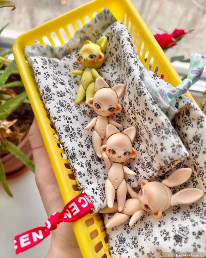 МАлыши 5.5 см — Авторские миниатюрные куклы: лепка (фото 2)