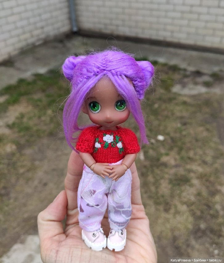 Необычная малышка Фиалка — Аниме куклы (MJD/Винил): Imomo (фото 2)