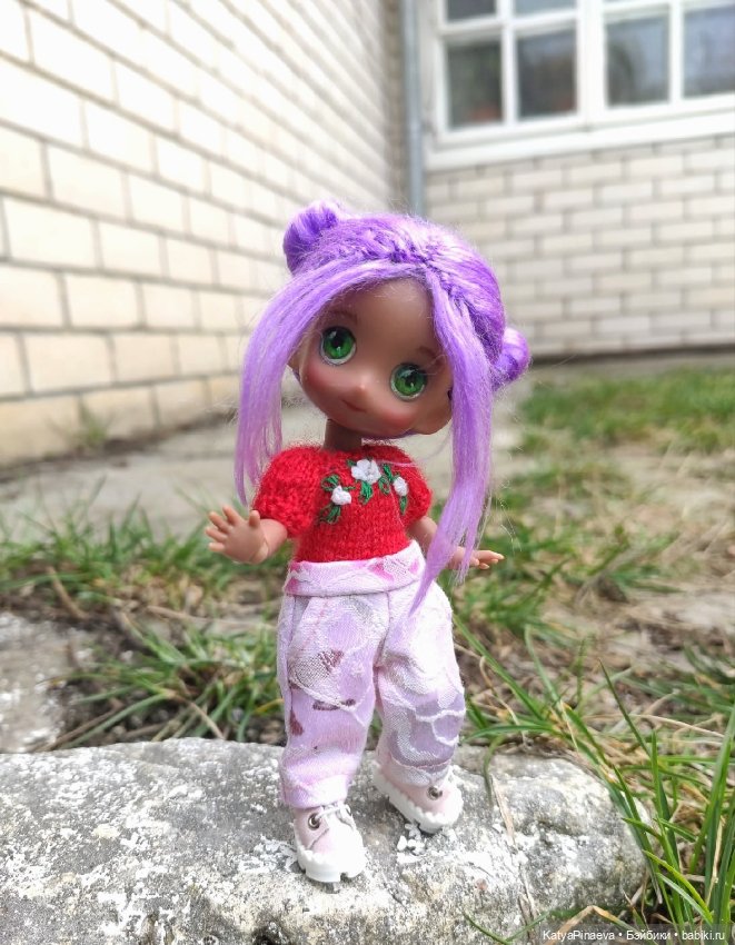 Необычная малышка Фиалка — Аниме куклы (MJD/Винил): Imomo (фото 3)