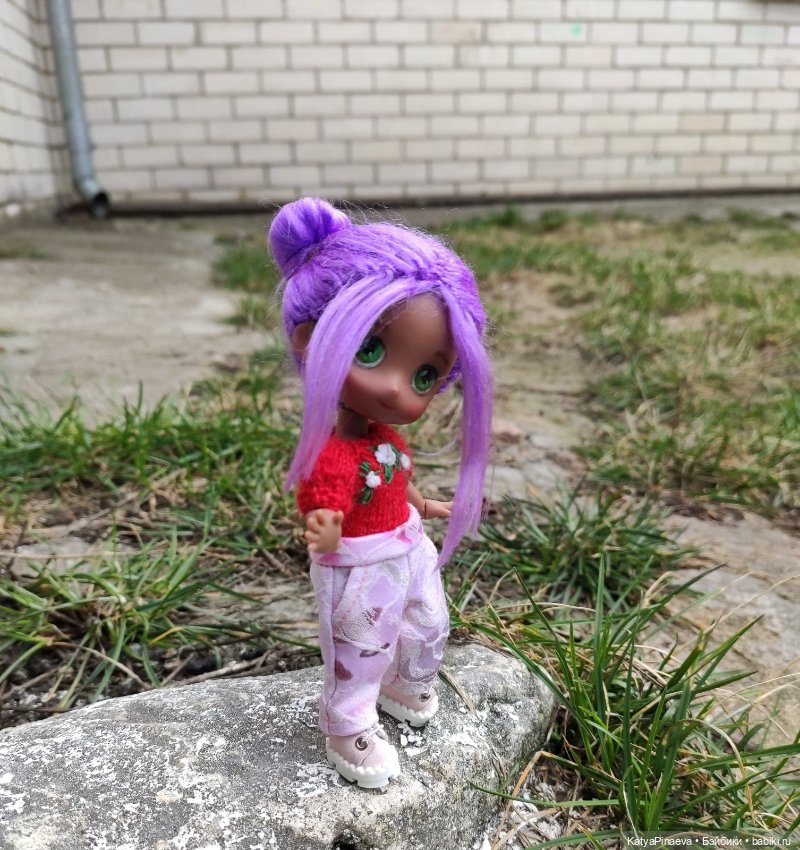 Необычная малышка Фиалка — Аниме куклы (MJD/Винил): Imomo (фото 4)