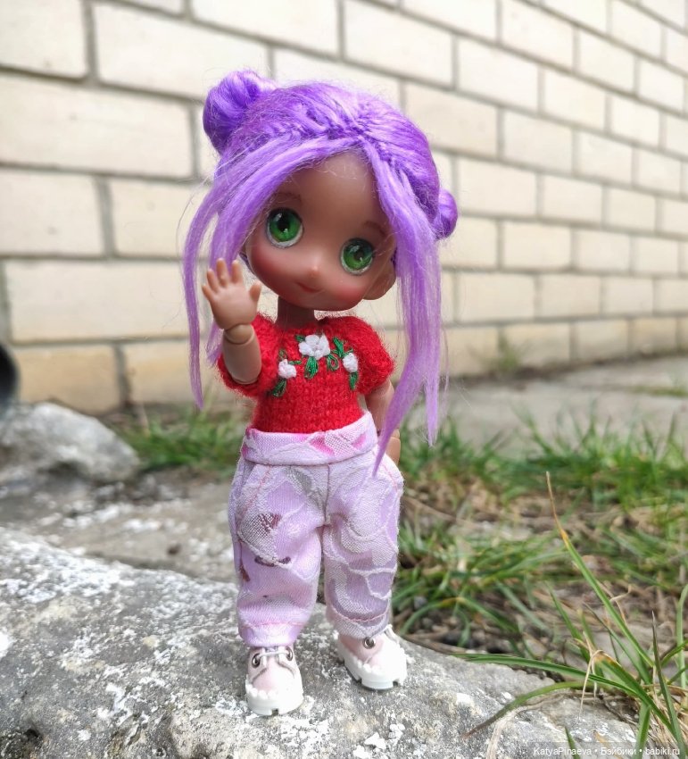 Необычная малышка Фиалка — Аниме куклы (MJD/Винил): Imomo (фото 5)