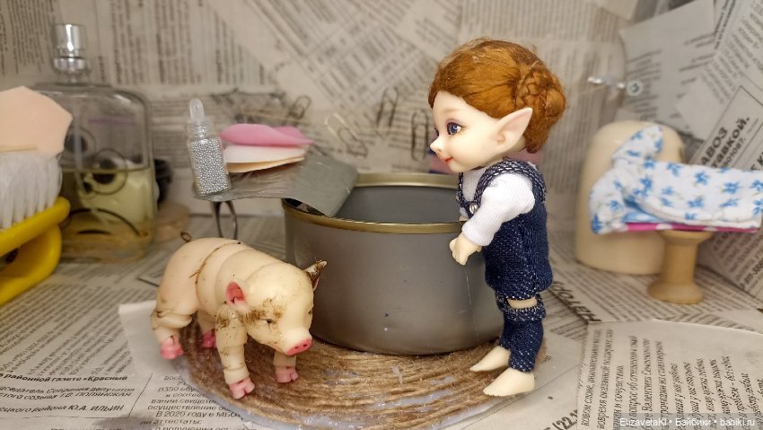 Поросенок и лужа. Realpuki. 154 (фото 8)