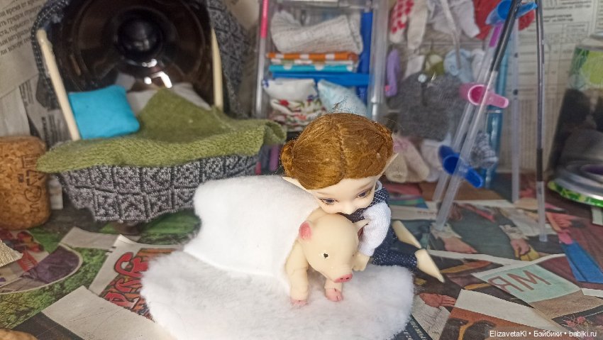 Поросенок и лужа. Realpuki. 154