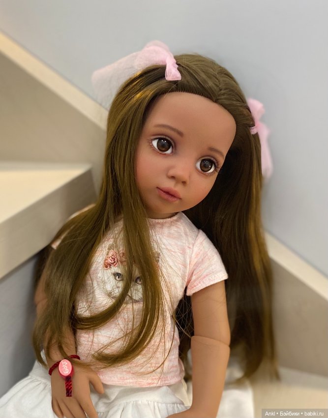 Моя смугляночка — ООАК и кастом кукол Gotz (Готц): перерисовка