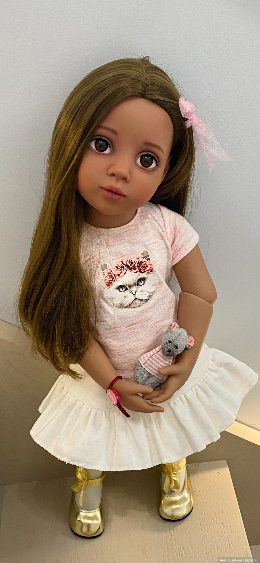 Моя смугляночка — ООАК и кастом кукол Gotz (Готц): перерисовка (фото 8)